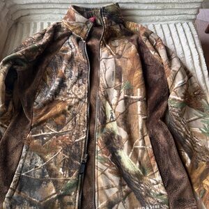 Field & Stream Camouflage Jacket with Brown Accents